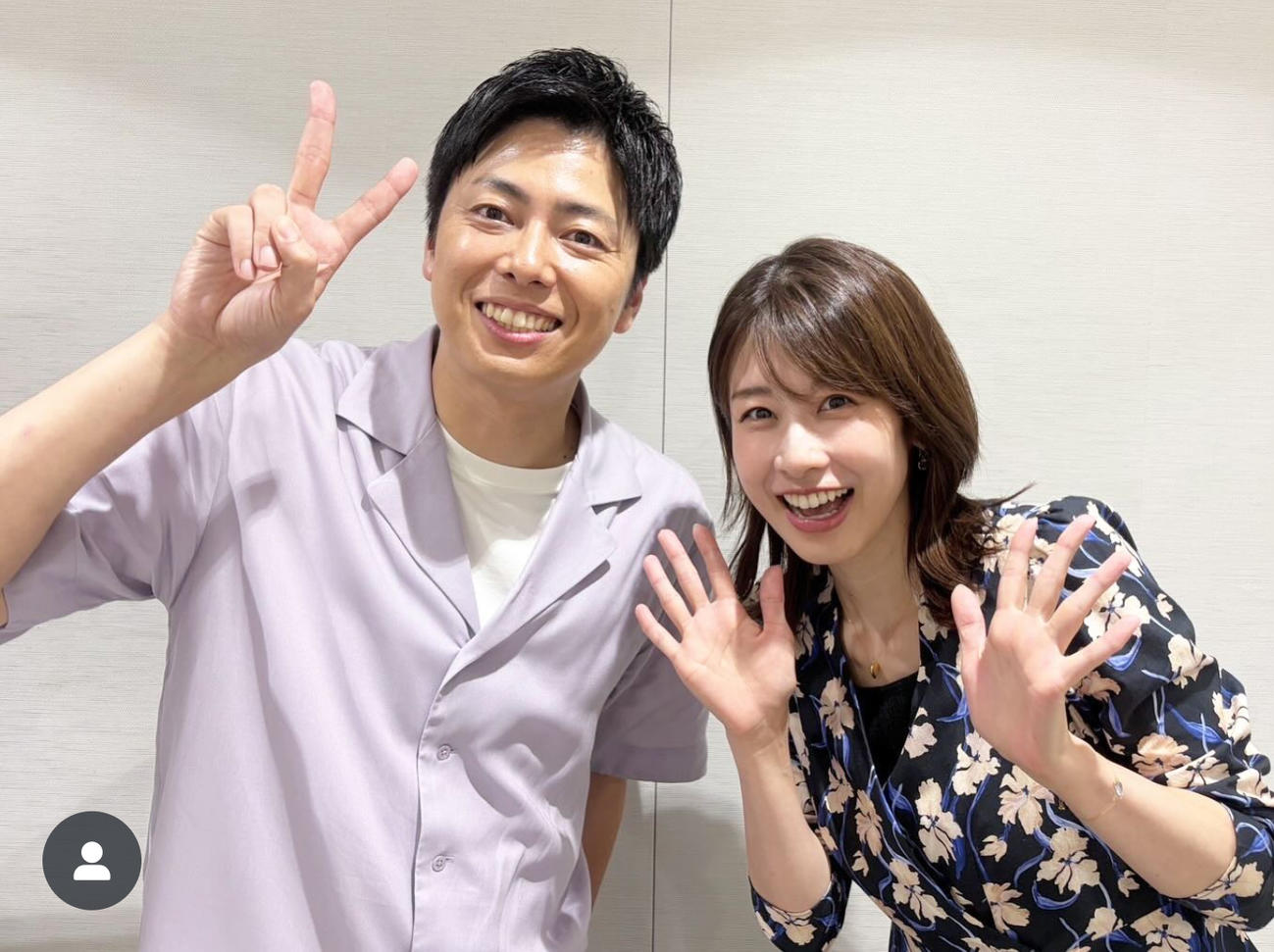 加藤綾子のインスタグラムから