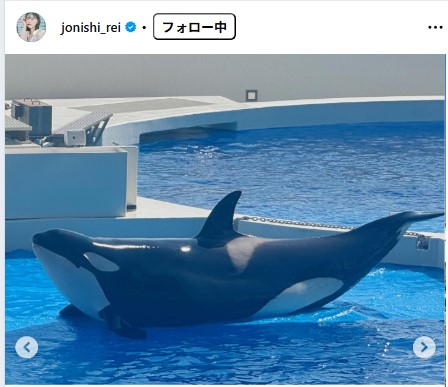 上西怜のインスタグラムから