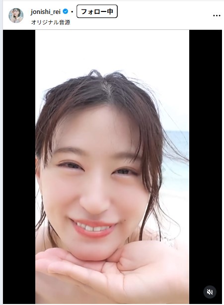 上西怜のインスタグラムから