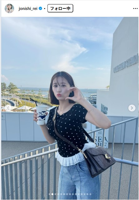 上西怜のインスタグラムから