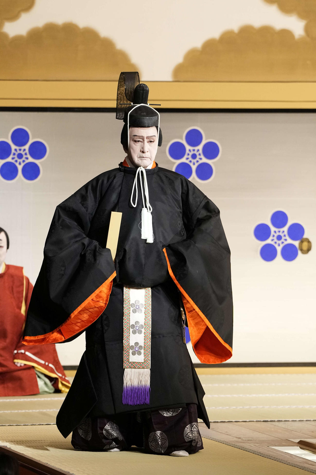 「菅原伝授手習鑑」昼の部「筆法伝授」で菅丞相をつとめる片岡仁左衛門（C）松竹