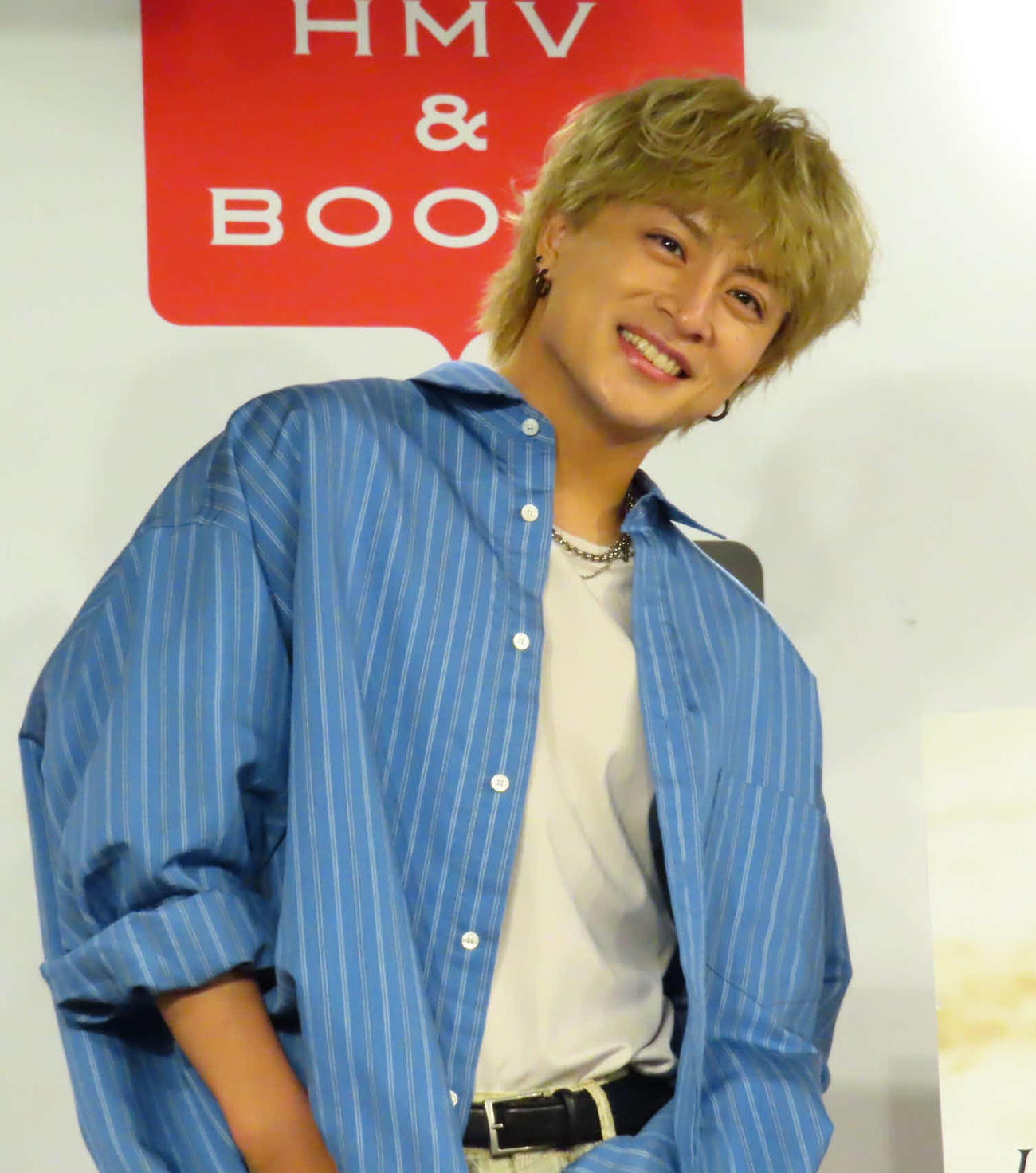 2nd写真集「Hallelujah!!」発売記念イベントを開催した白濱亜嵐