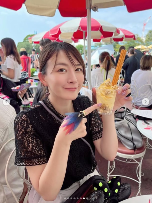 大島由香里のインスタグラムから