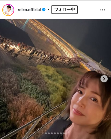 高島礼子のインスタグラムから