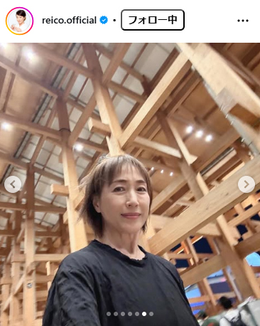 高島礼子のインスタグラムから