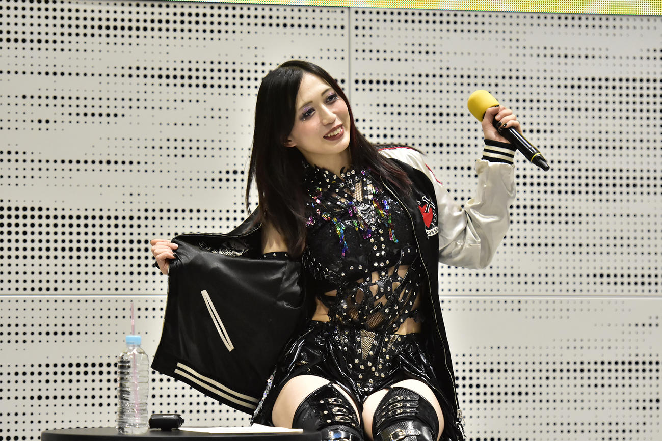 文化放送「アインシュタイン・山崎紘菜Heat＆Heart！」の公開収録に参加した上谷沙弥