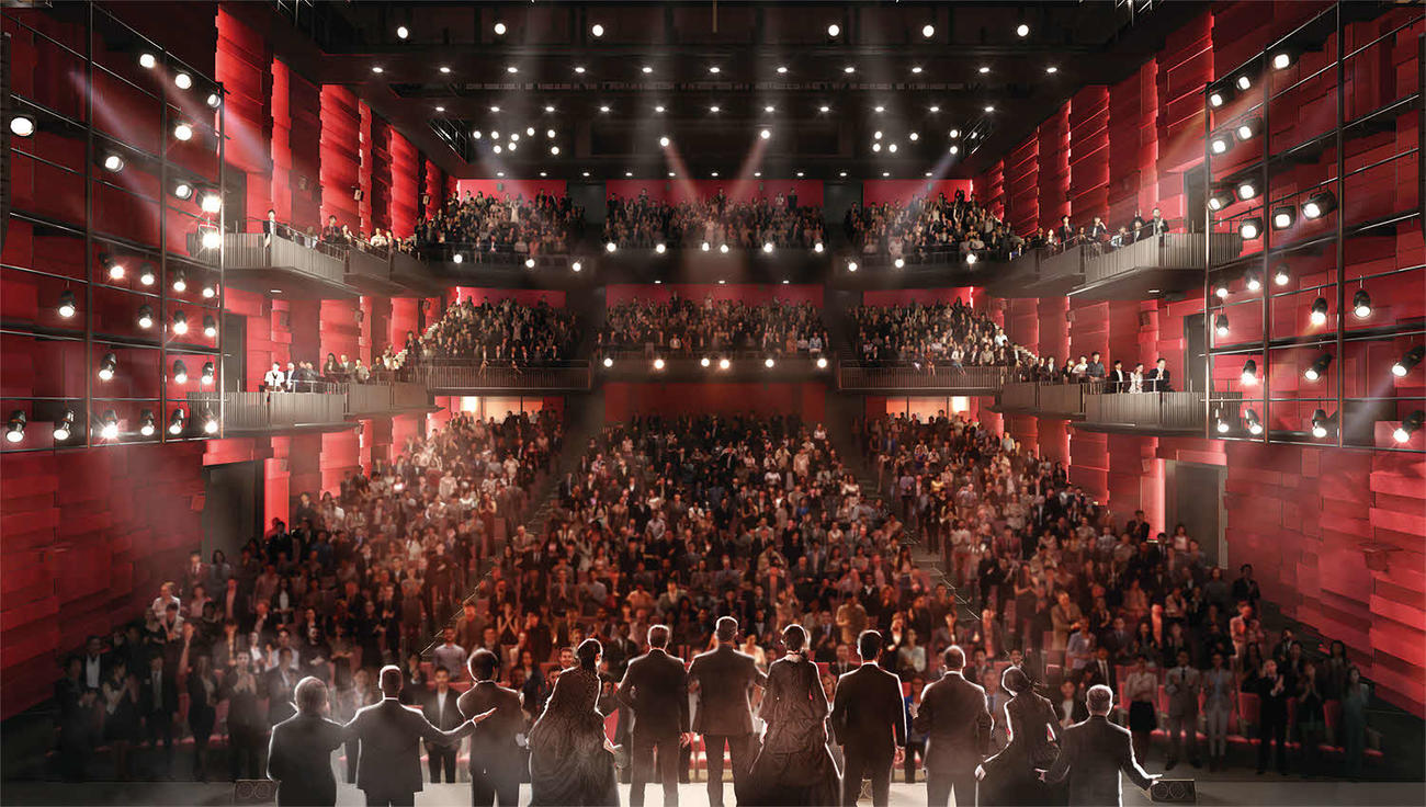 26年4月にこけら落とし公演が行われるEX THEATER ARIAKE