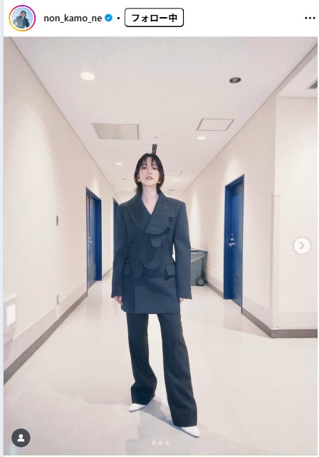 のんのインスタグラムから