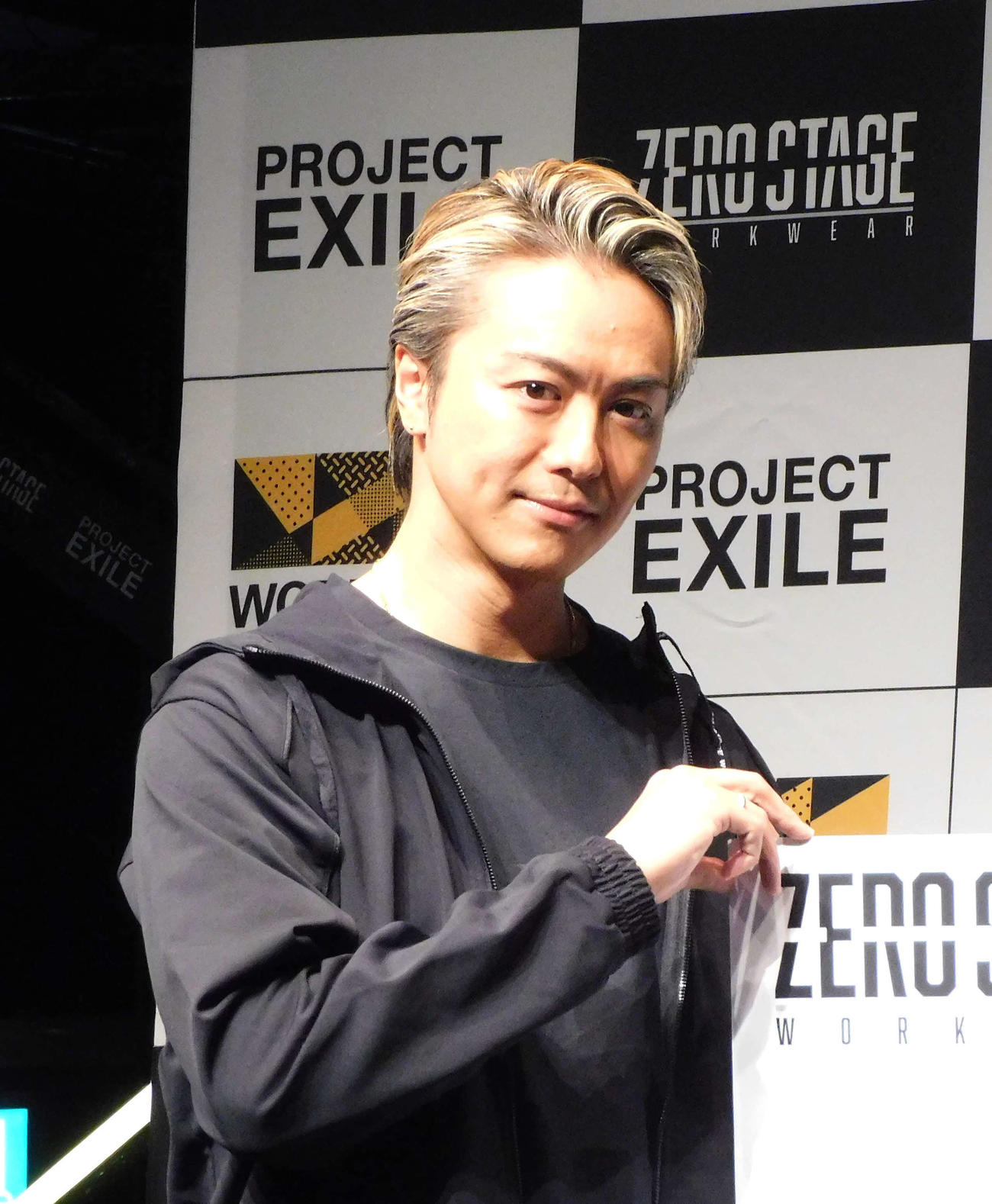 「2025秋冬　WORKMAN ZERO－STAGE　新製品発表会」に登場したEXILE・TAKAHIRO（撮影・寺本吏輝）