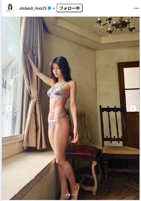 大島璃乃のインスタグラムから