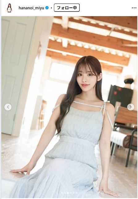 花乃衣美優のインスタグラムから