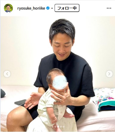 フジ堀池亮介アナのインスタグラムから