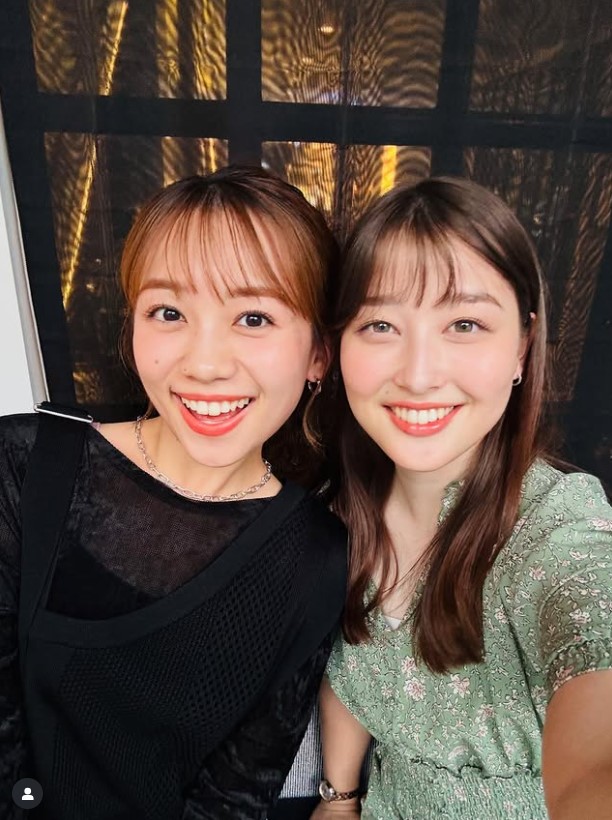 日テレ浦野モモアナのインスタグラムから