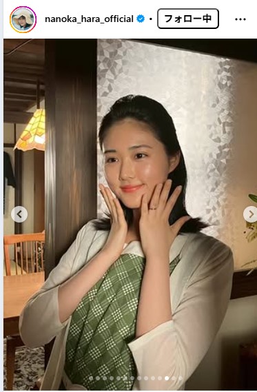 原菜乃華のインスタグラムから