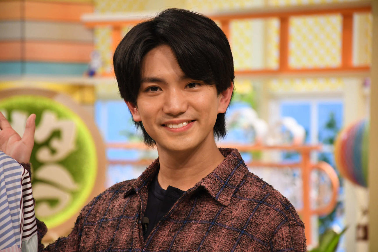 「サタプラ」に出演するAぇ！group正門良規（撮影・阪口孝志）