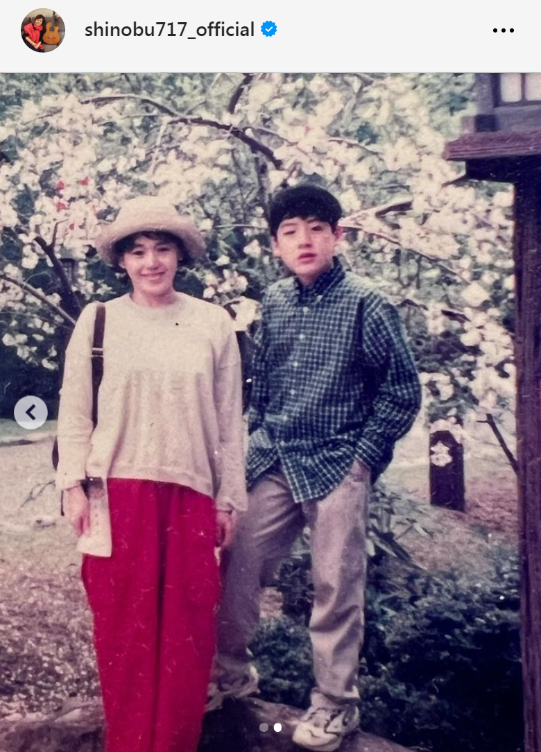 二千翔さんと大竹しのぶ（大竹しのぶのインスタグラムから）