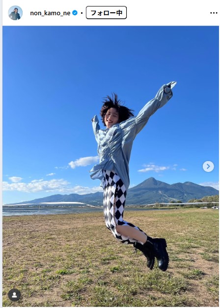 のんのインスタグラムから