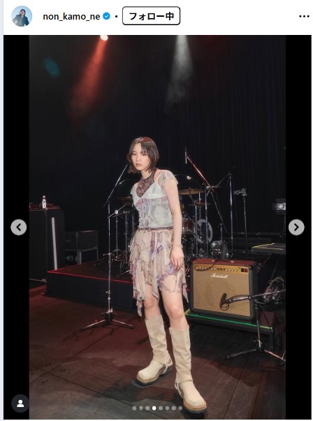 のんのインスタグラムから