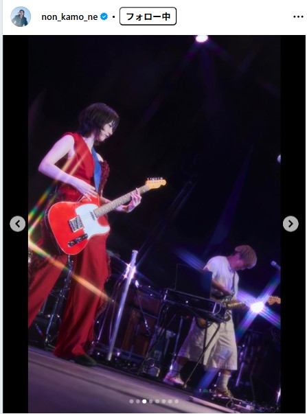 のんのインスタグラムから