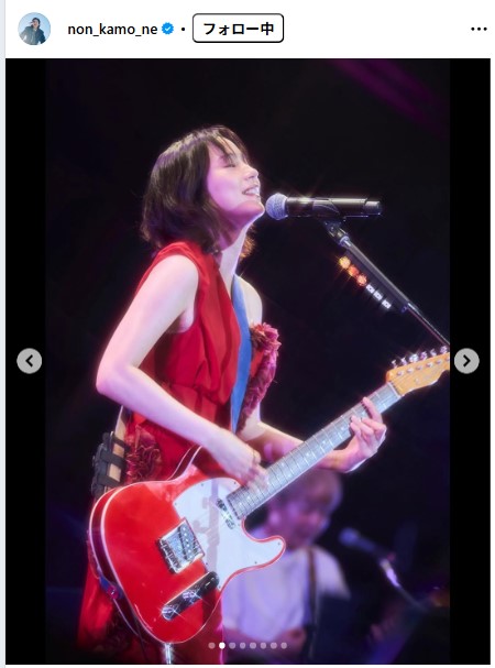 のんのインスタグラムから