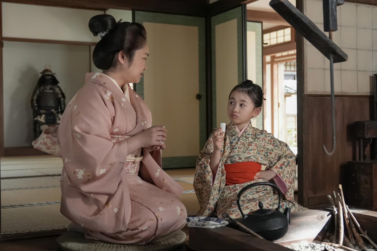 NHK連続テレビ小説「ばけばけ」の1場面（C）NHK
