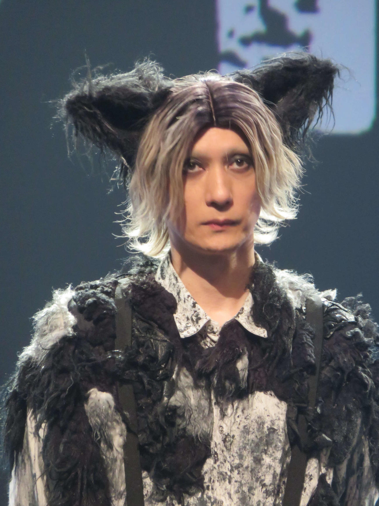 リーディングミュージカル「BEASTARS」公開舞台稽古＆取材会に出席した村田充（撮影・川田和博）