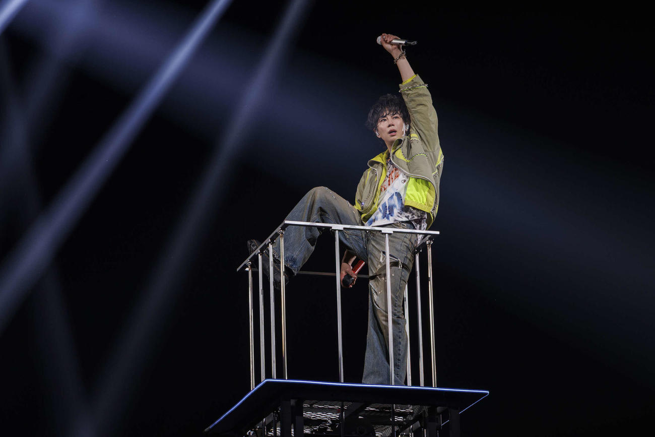 全国ツアー最終公演を行った北山宏光（C）TOBE Co., Ltd.