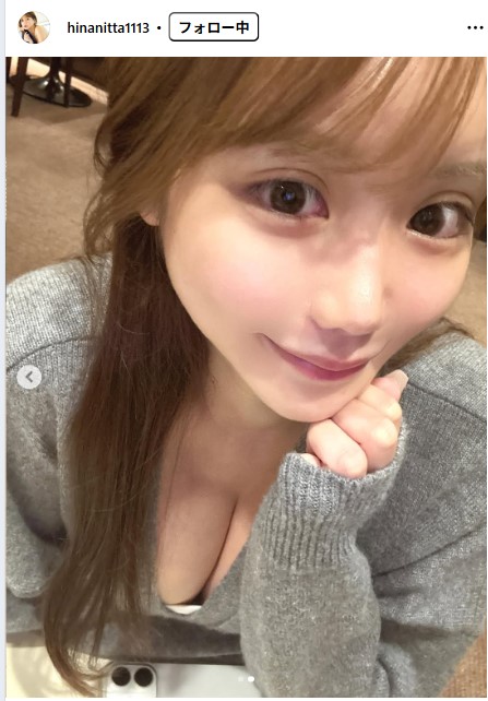新田妃奈のインスタグラムから