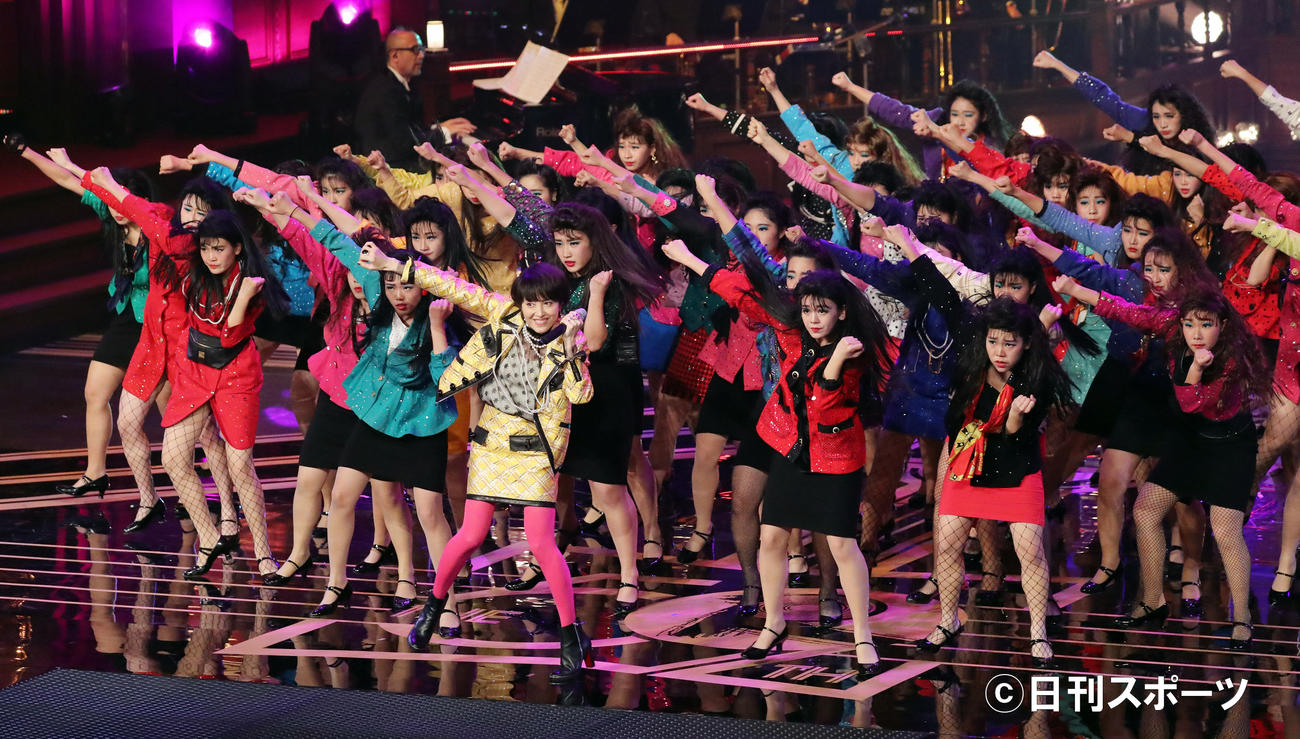 大阪府立登美丘高校ダンス部（2017年12月30日撮影）