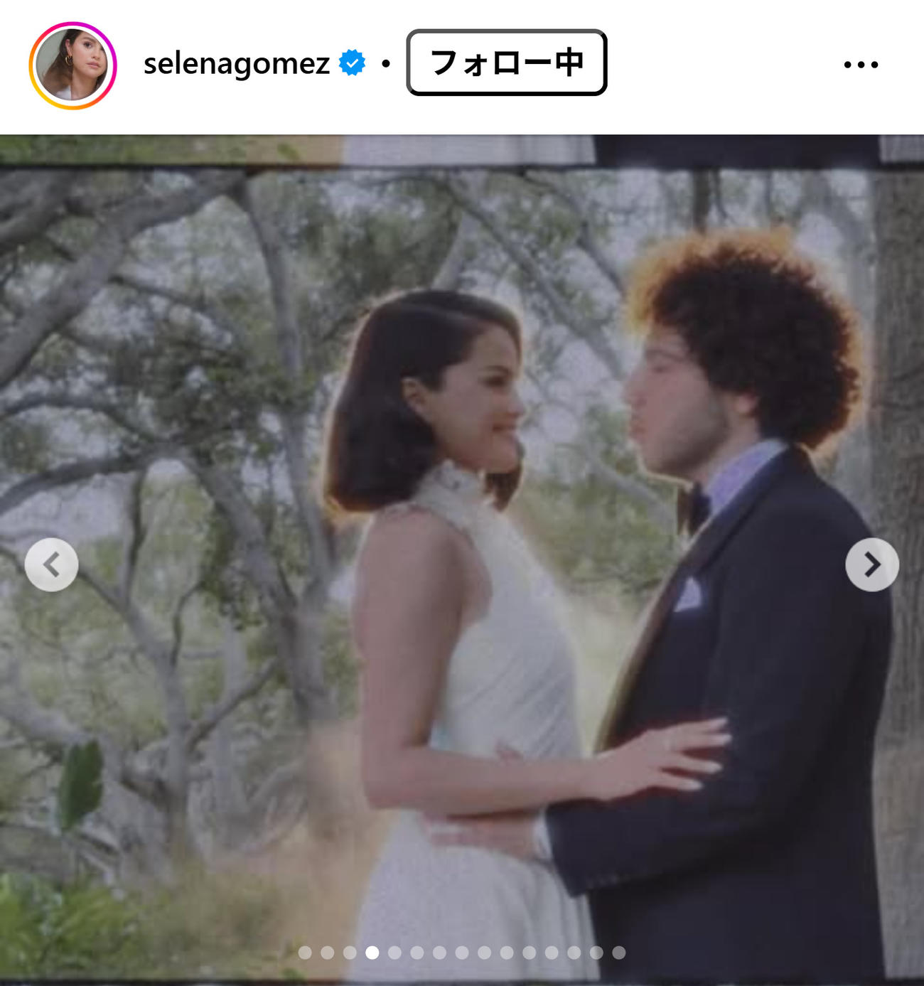 セレーナ・ゴメスのインスタグラムから