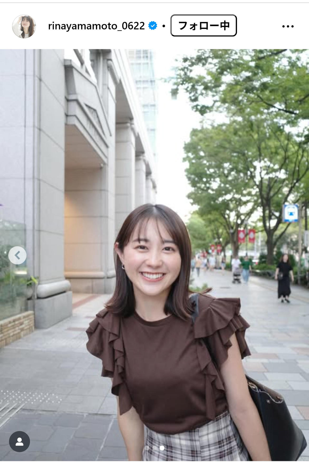 山本里菜のインスタグラムから