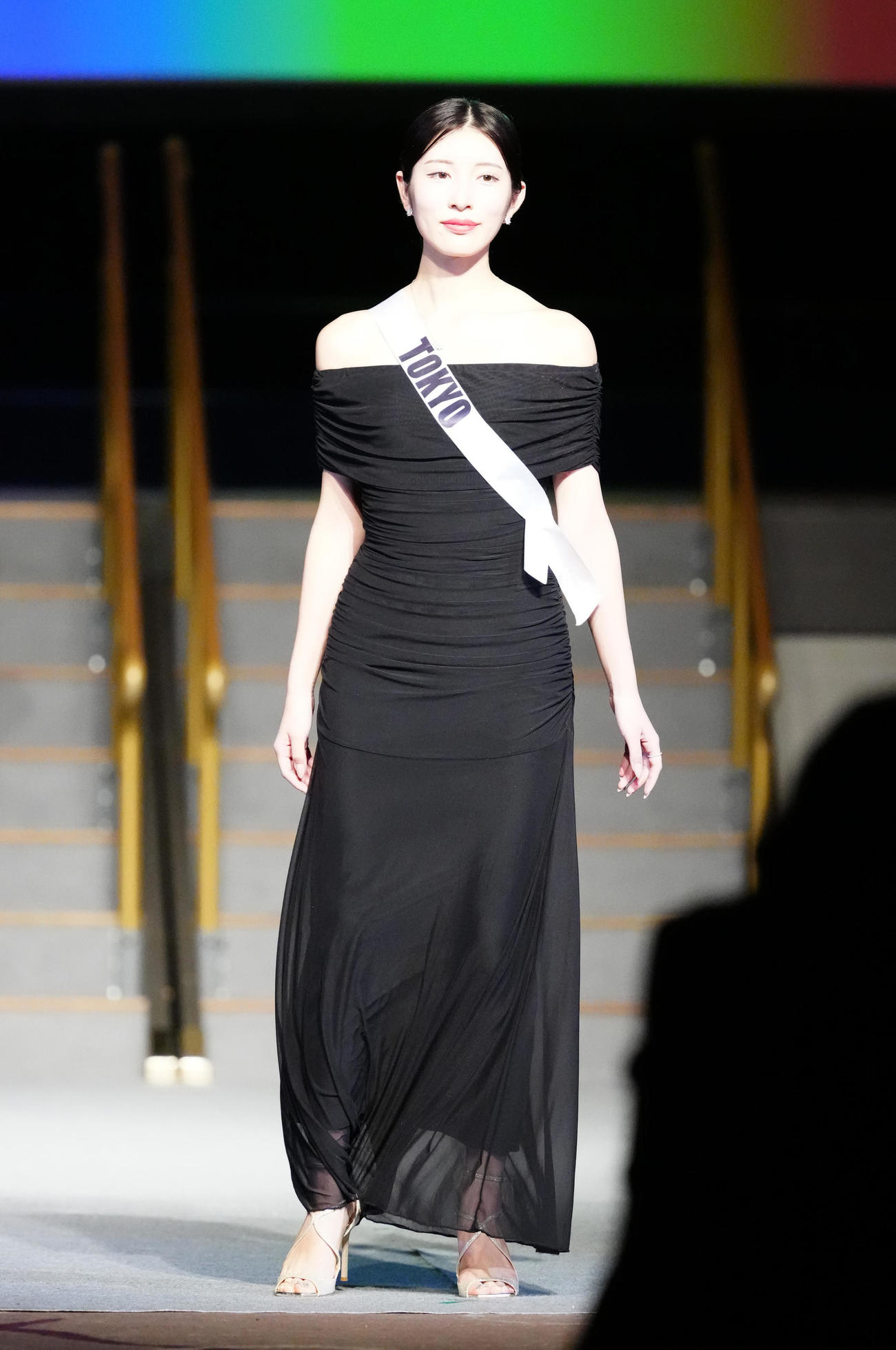 「2025ミス・ジャパン」日本大会に臨む東京都代表の山室可恋さん（撮影・江口和貴）