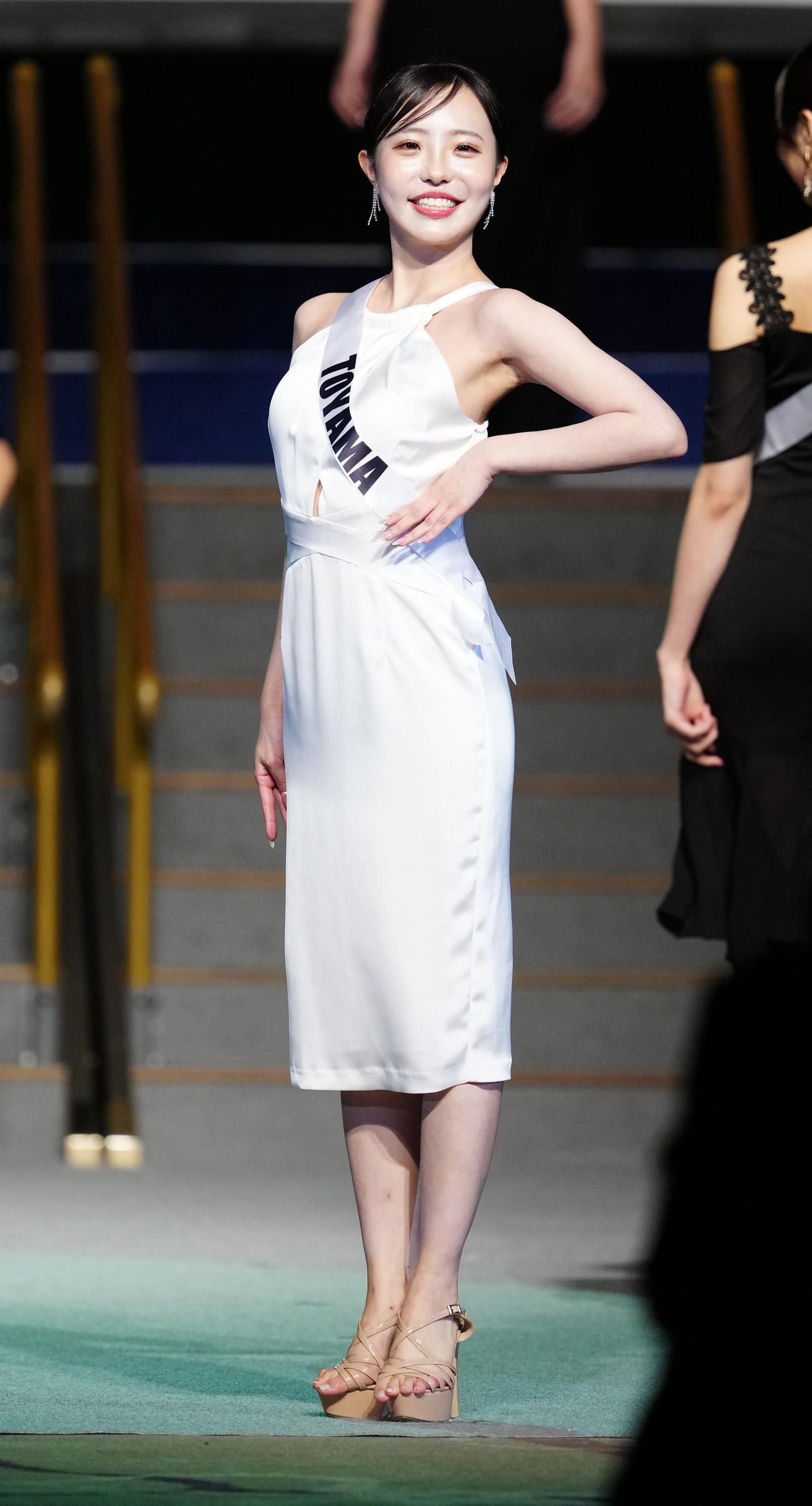 「2025ミス・ジャパン」日本大会に臨む富山県代表の本田未羽さん（撮影・江口和貴）