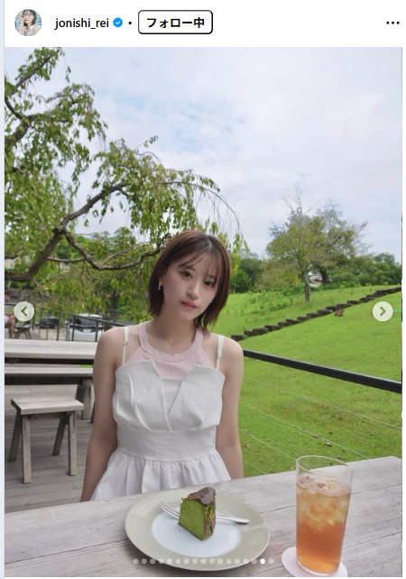 上西怜のインスタグラムから