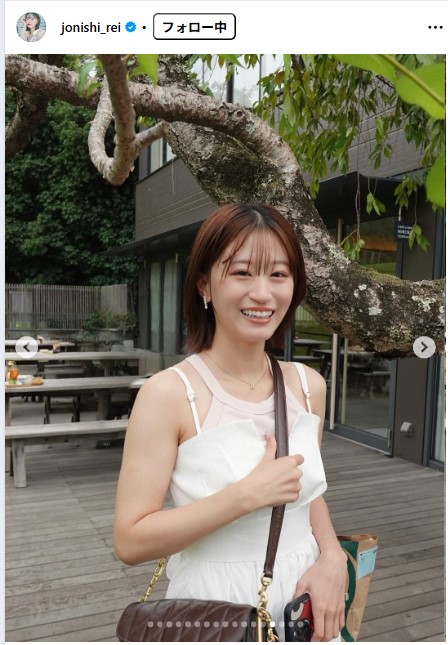 上西怜のインスタグラムから