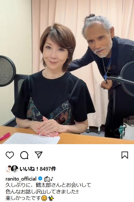 伊藤蘭のインスタから