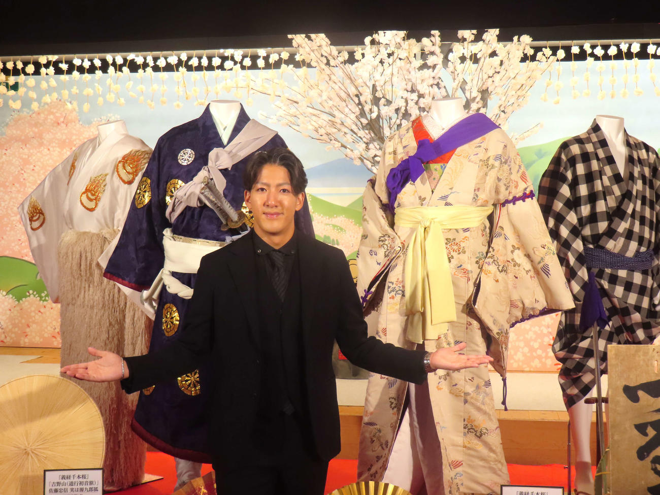 特別展「This is KABUKI　体験！『義経千本桜』が誘う歌舞伎の世界」に登壇した尾上右近