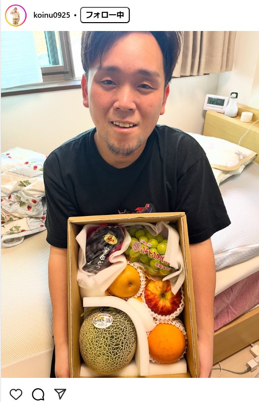 マサ越前のインスタグラムから