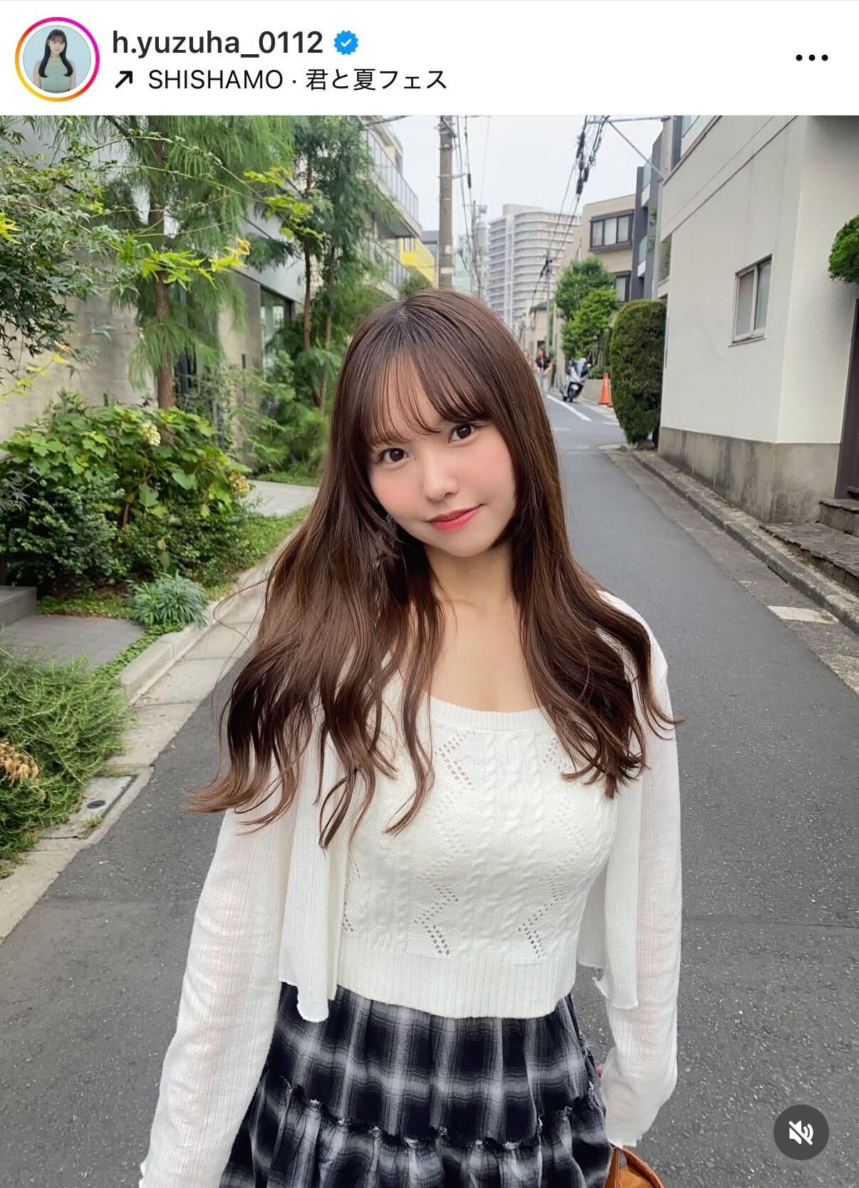 本郷柚巴のインスタグラムから