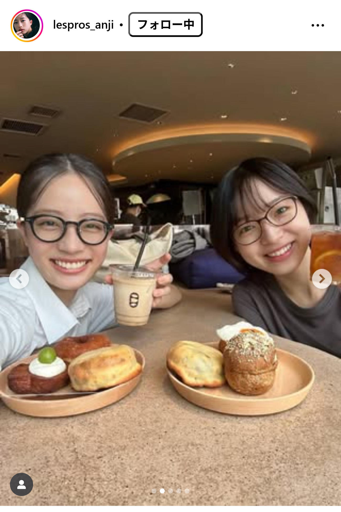 池端杏慈のインスタグラムから