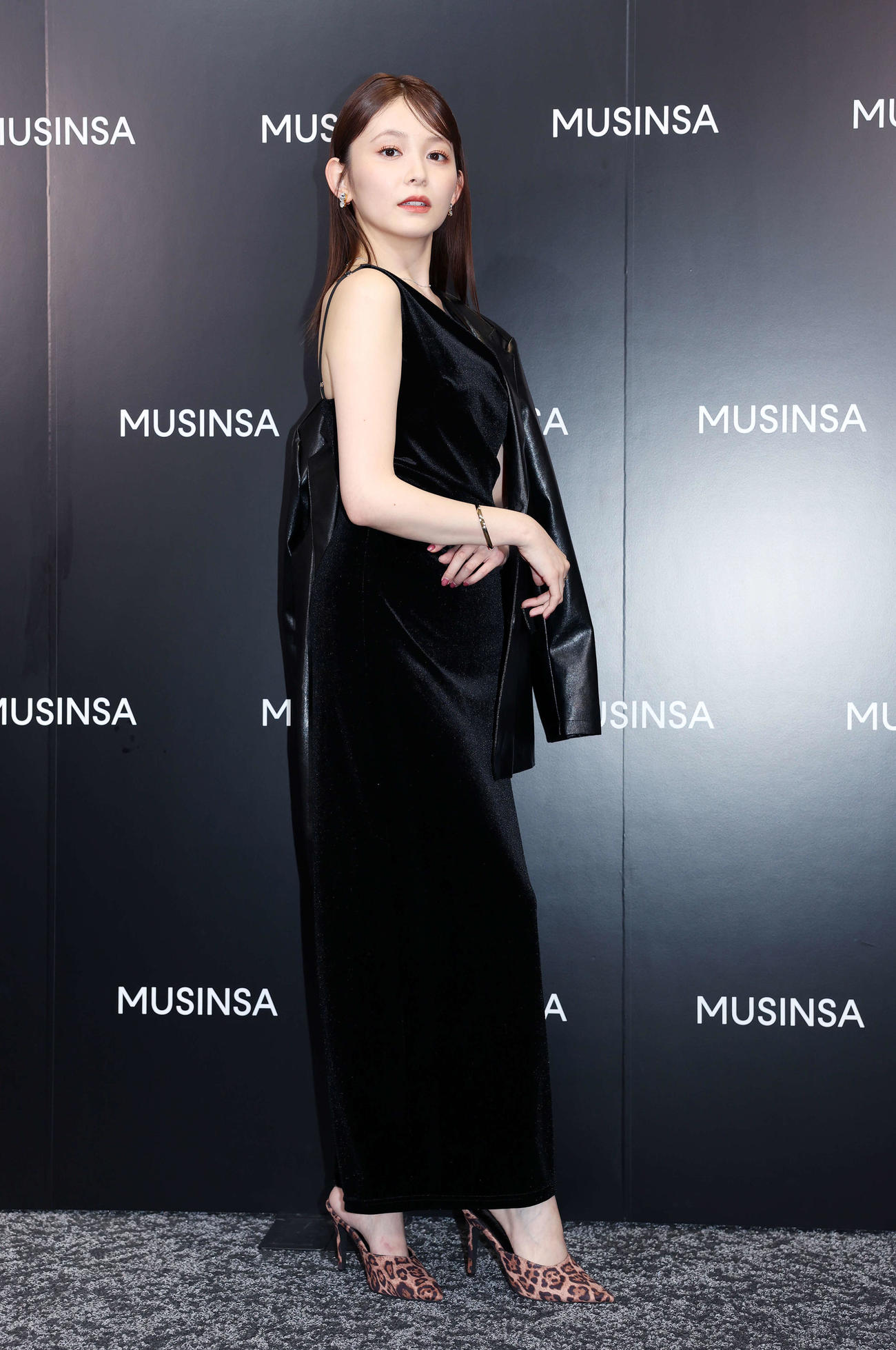「MUSINSA TOKYO PUP－UP STORE 2025」オープニングイベントに臨む久間田琳加（撮影・鈴木正人）