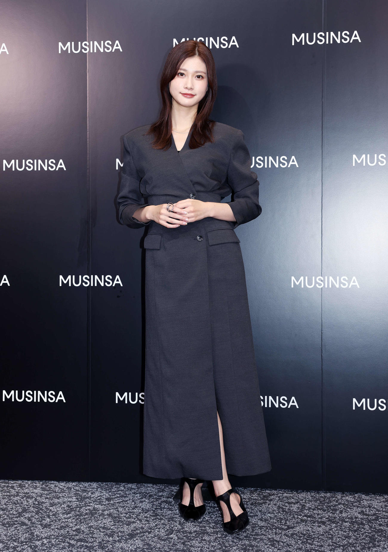 「MUSINSA TOKYO PUP－UP STORE 2025」オープニングイベントに臨む生見愛瑠（撮影・鈴木正人）