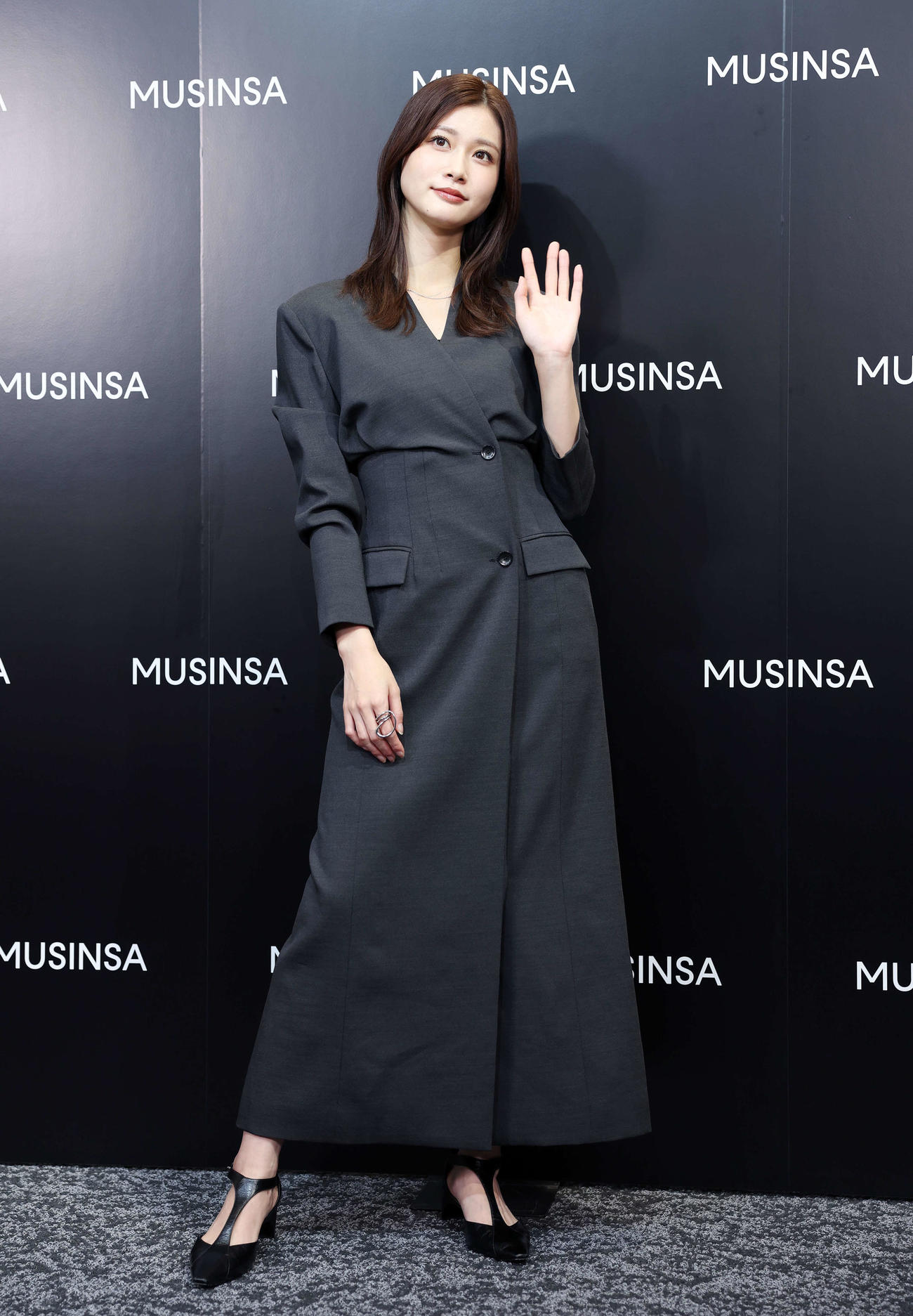 「MUSINSA TOKYO POP－UP STORE 2025」オープニングイベントに臨む生見愛瑠（撮影・鈴木正人）