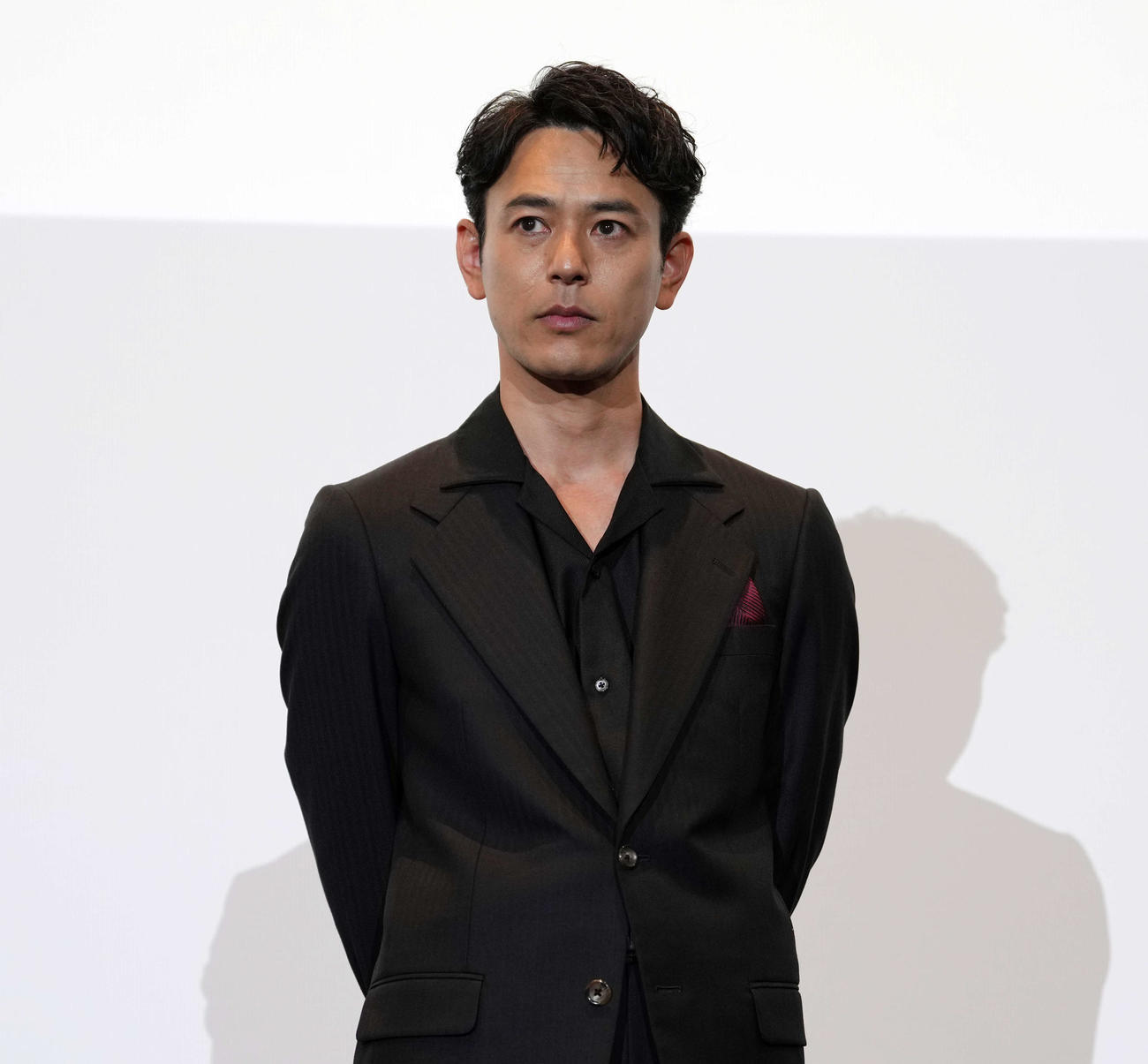 映画「宝島」東京キャラバンイベントに登場する妻夫木聡　顔＝2025年10月2日