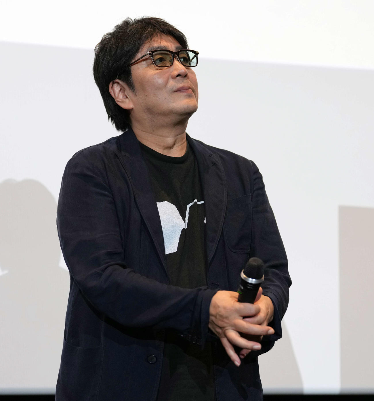 映画「宝島」東京キャラバンイベントに登場する大友啓史監督　顔＝2025年10月2日