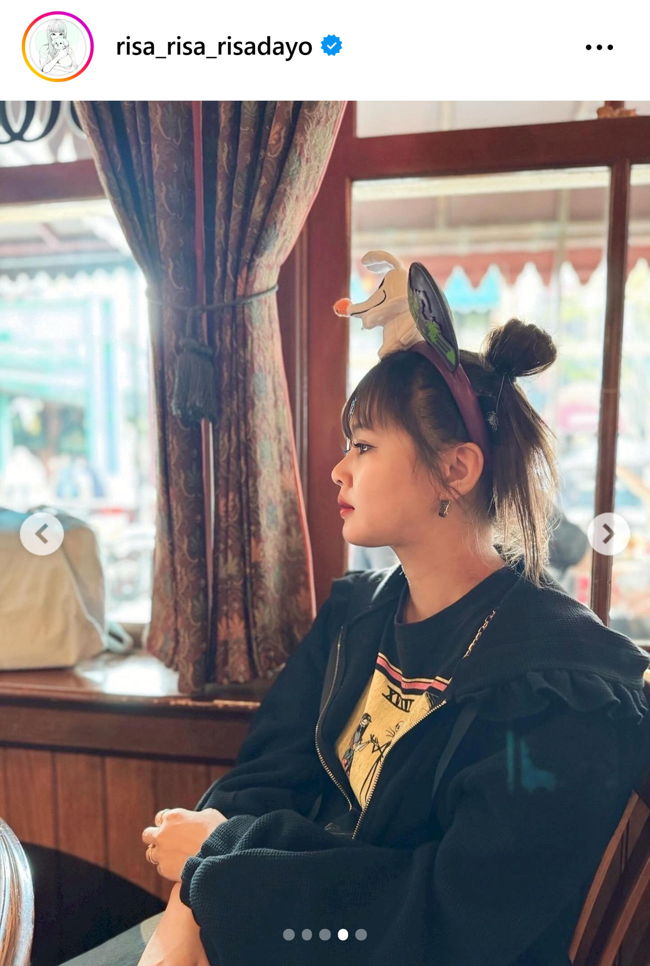 新垣里沙のインスタグラムから