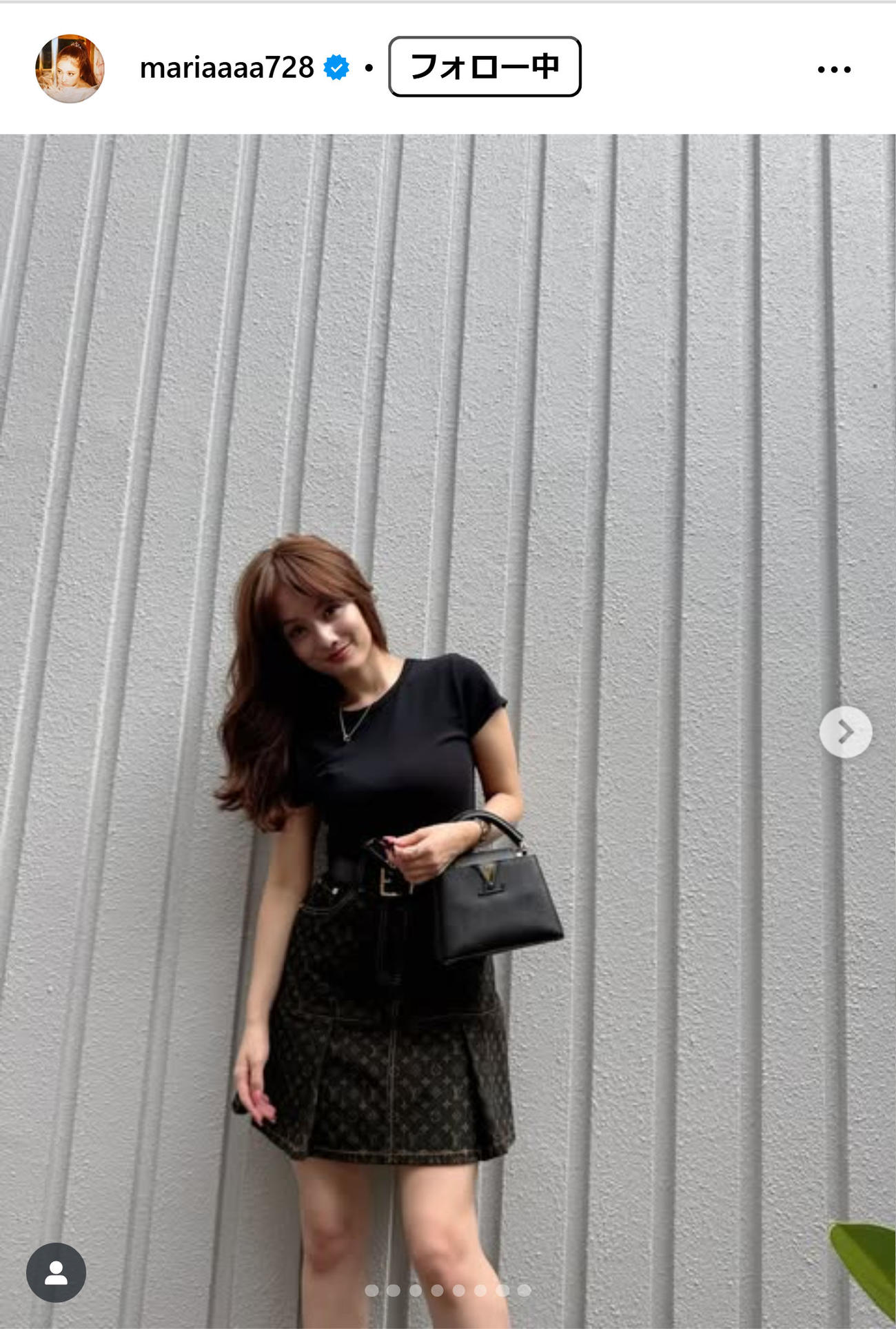 谷まりあのインスタグラムから