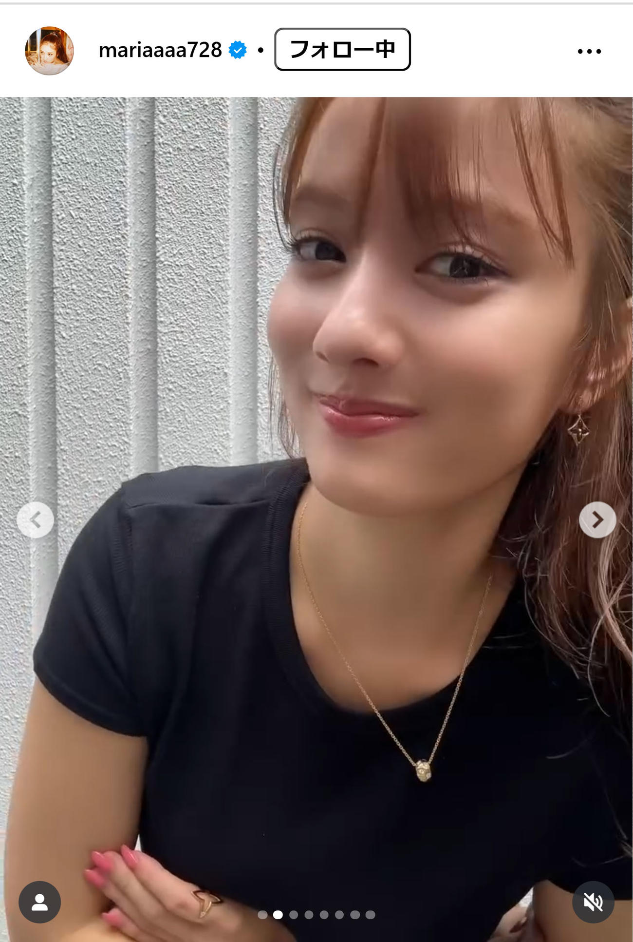 谷まりあのインスタグラムから