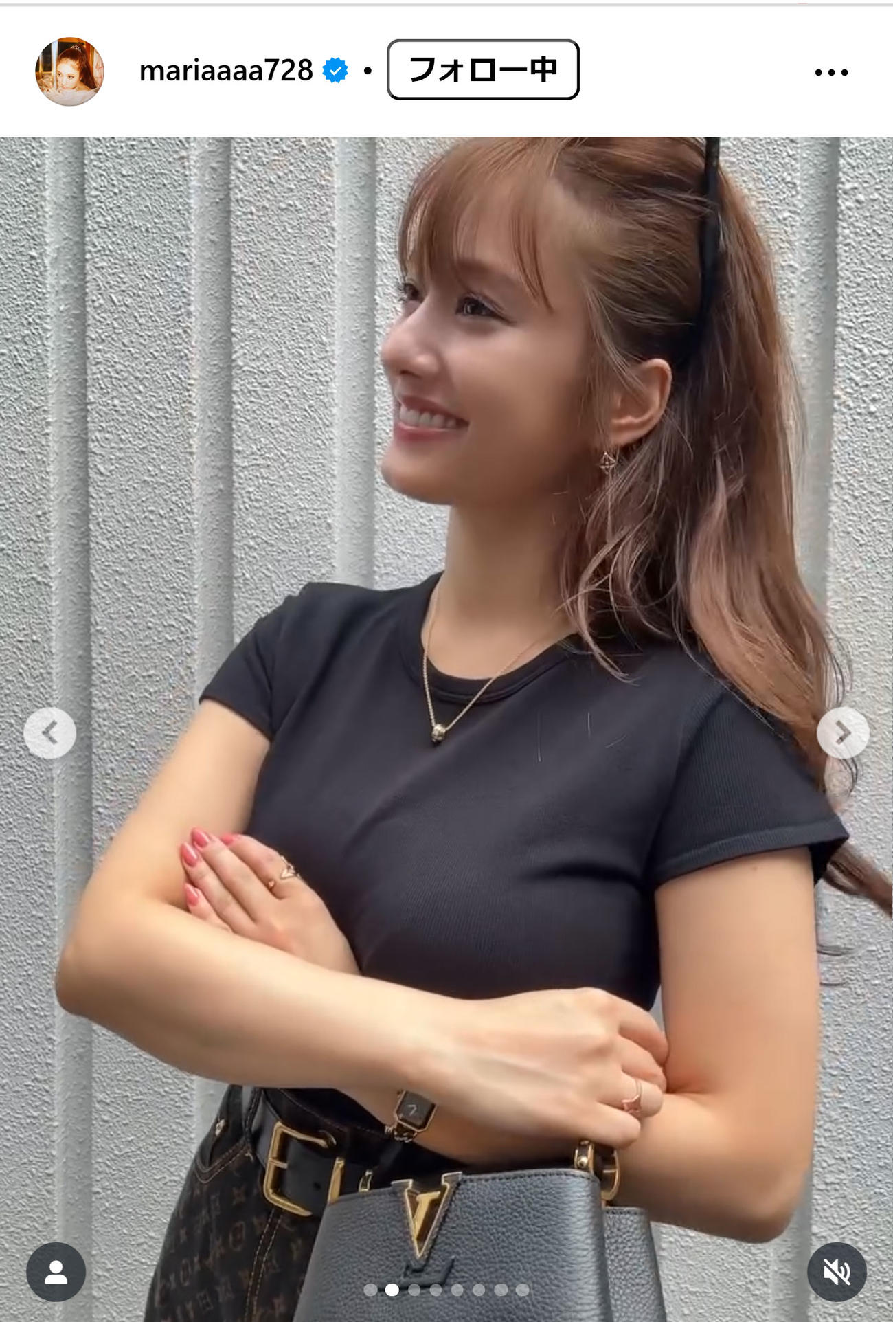 谷まりあのインスタグラムから