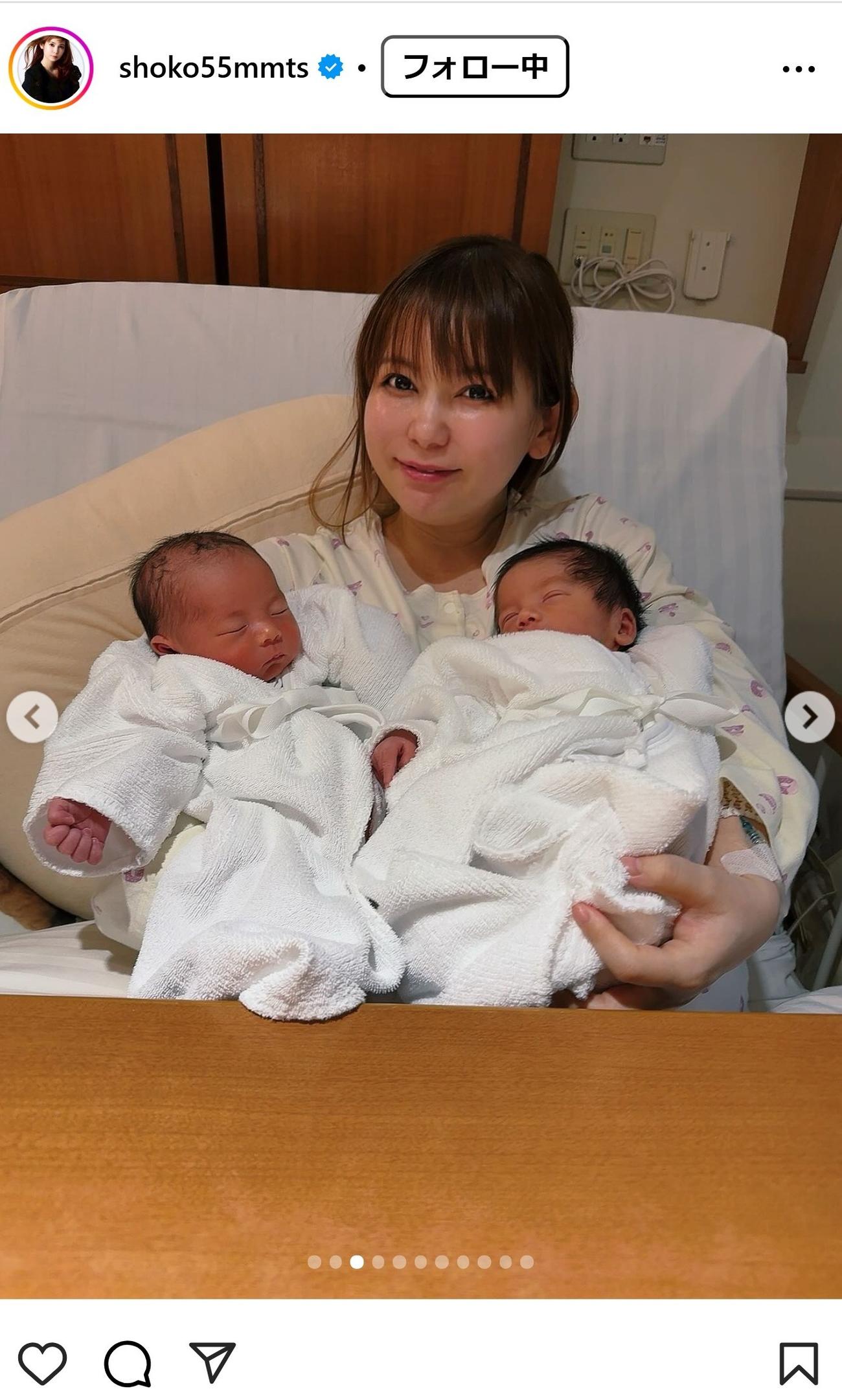 中川翔子のインスタグラムから